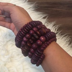 Purple bracelet